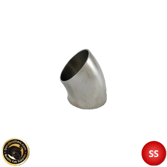 Stainless 45 Degree Elbows 1.5 D Radius (Bend Brothers)