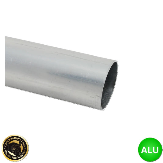 Aluminium Straight Tube 0.5M Length (Bend Brothers)