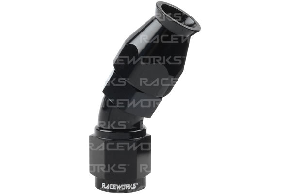 Raceworks 200 Series 30 Degree Hose End