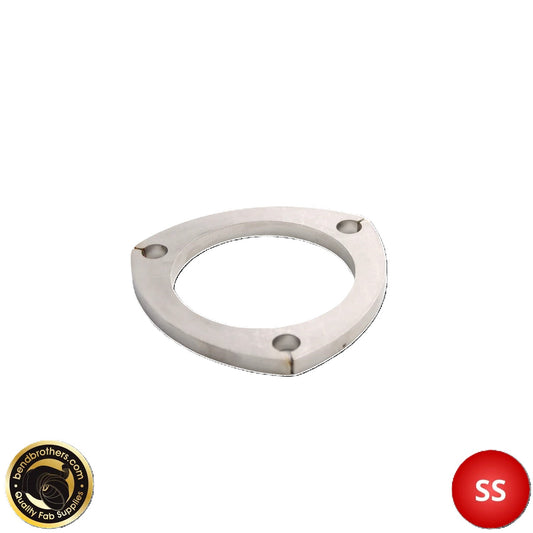 Stainless Steel 3 Bolt Exhaust Flange