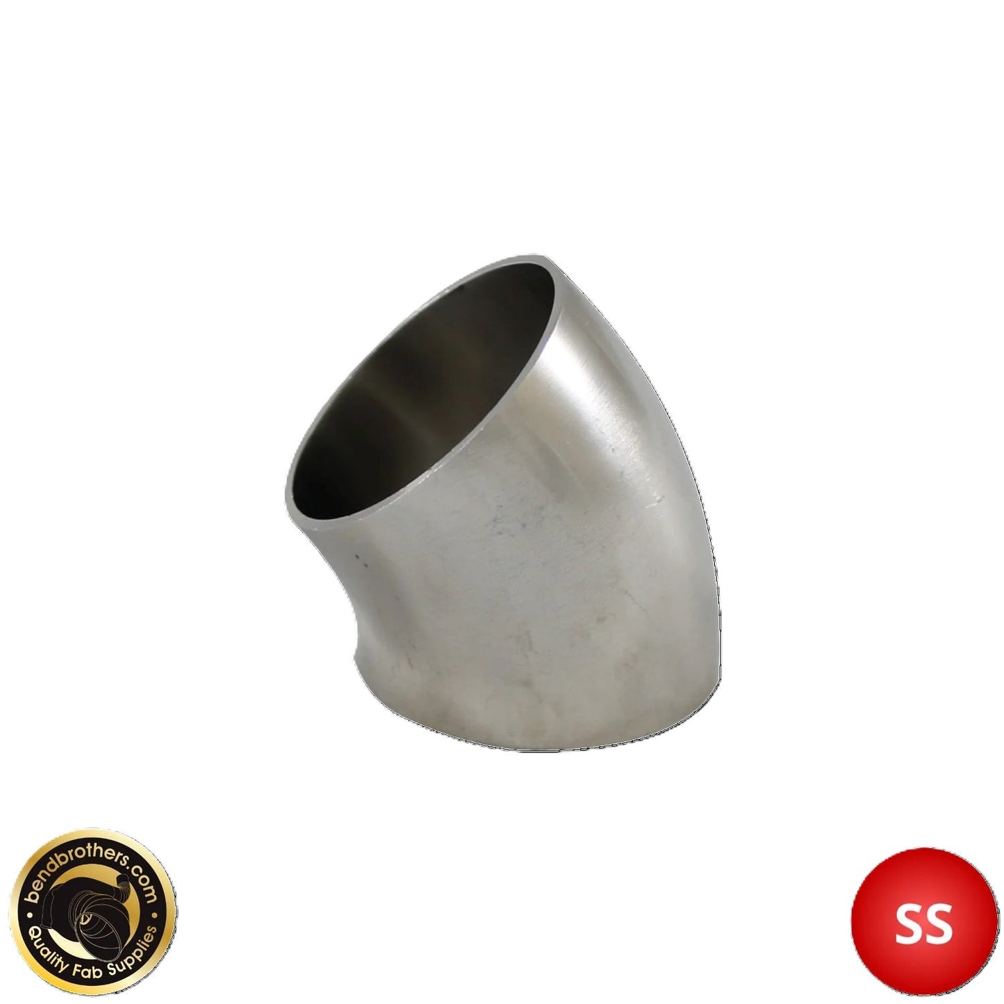 Stainless 45 Degree Elbows 1.5 D Radius (Bend Brothers)