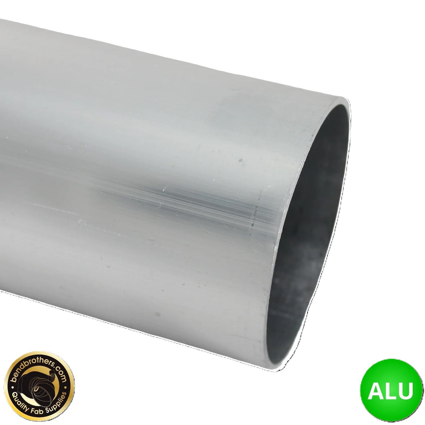 Aluminium Straight Tube 0.5M Length (Bend Brothers)