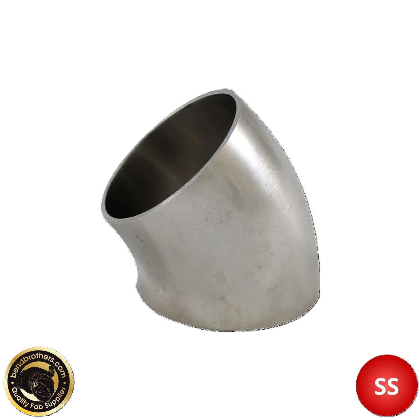 Stainless 45 Degree Elbows 1.5 D Radius (Bend Brothers)