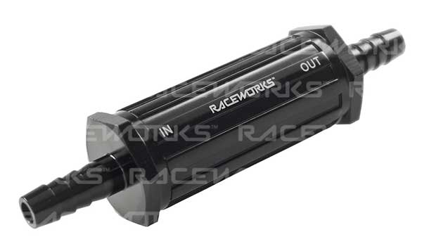 Raceworks Inline Barb Filter