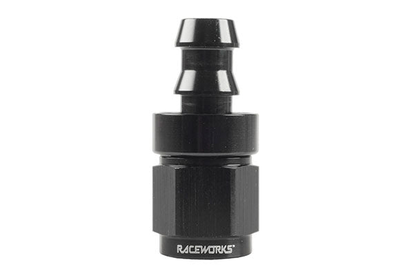 Raceworks 400 Series Straight Hose End
