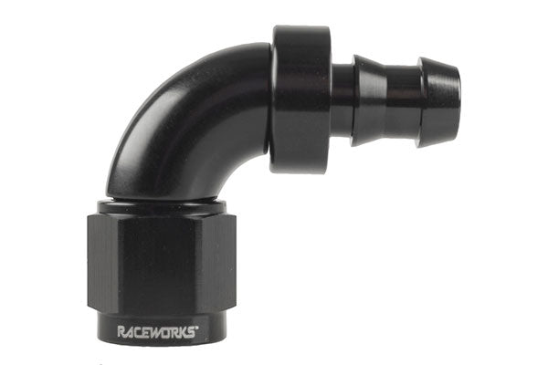 Raceworks 400 Series 90 Degree Hose End