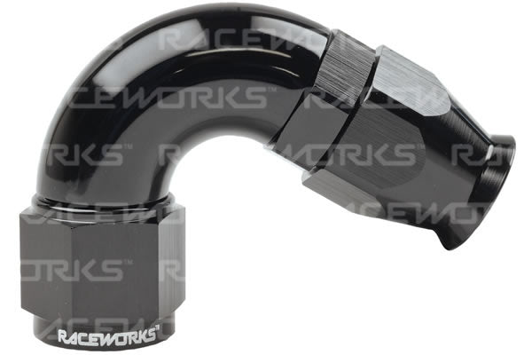 Raceworks 200 Series 120 Degree Hose End