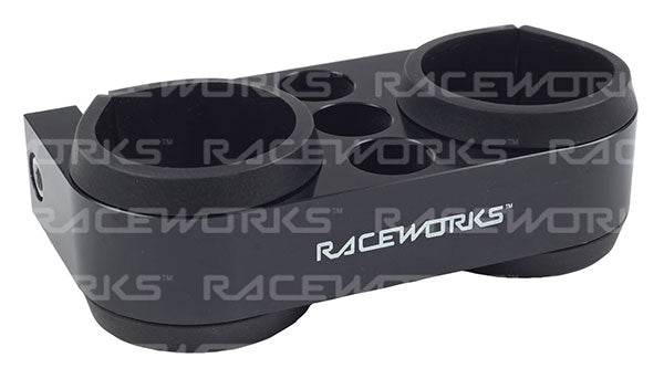Raceworks 43mm ID Twin Fuel Pump Bracket