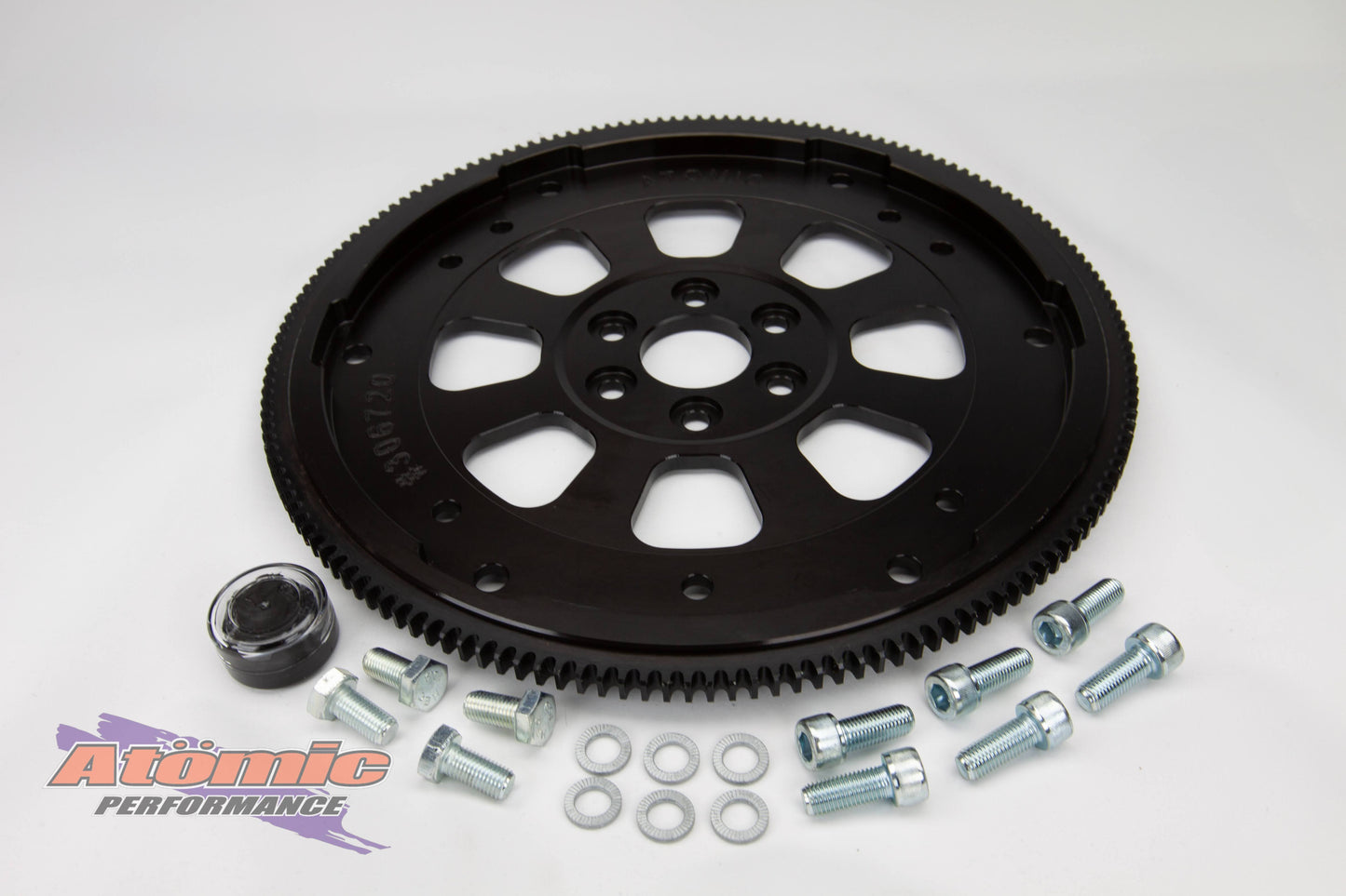 Atomic Barra Billet Flexplate Kits - Capscrew or ARP Bolts with Nordlock Washers