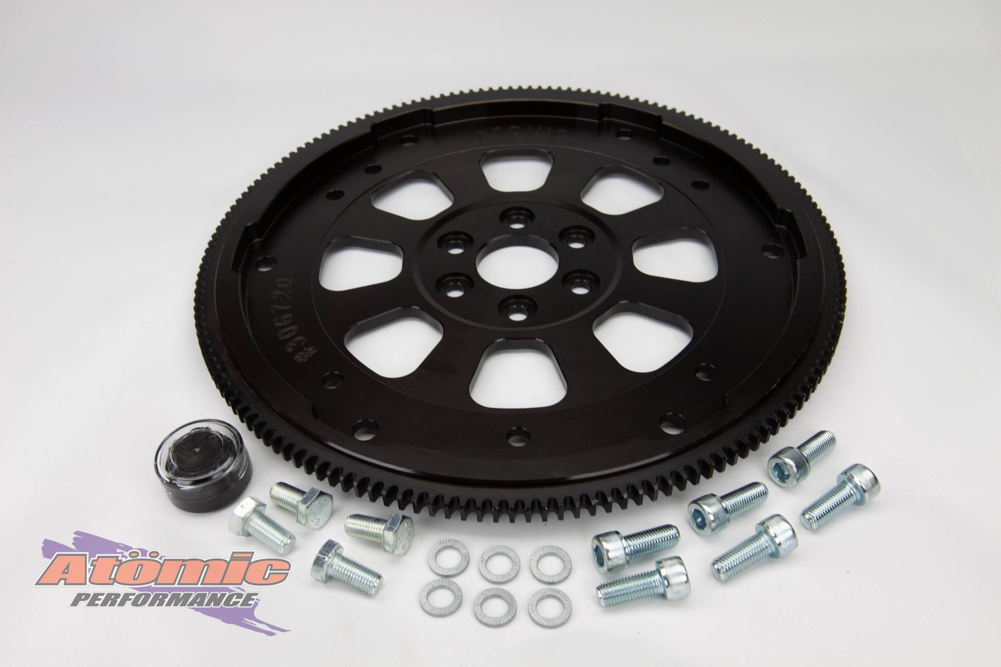Atomic Barra Billet Flexplate Kits - Capscrew or ARP Bolts with Nordlock Washers