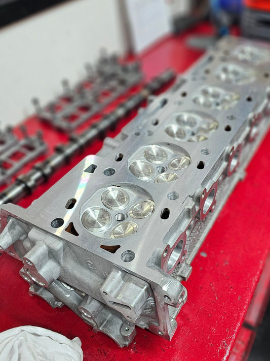 Atomic Barra Built Cylinder Heads