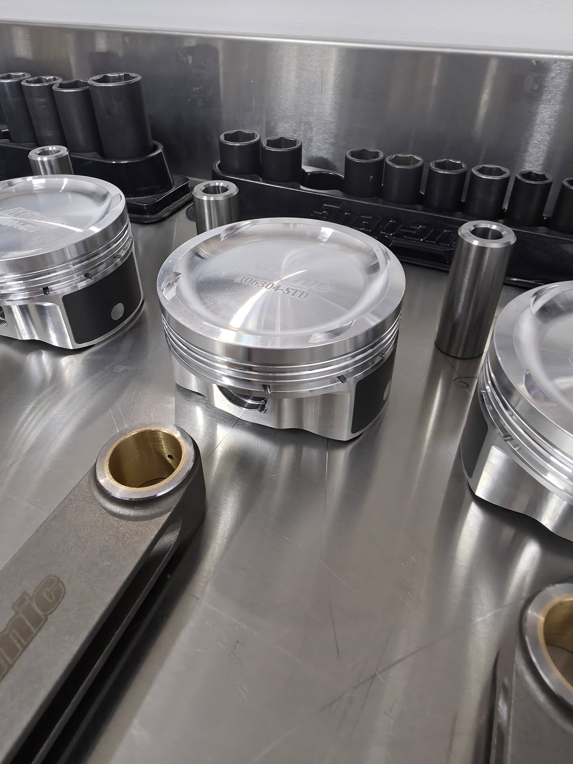 Atomic Barra Forged Pistons | Made by Icon