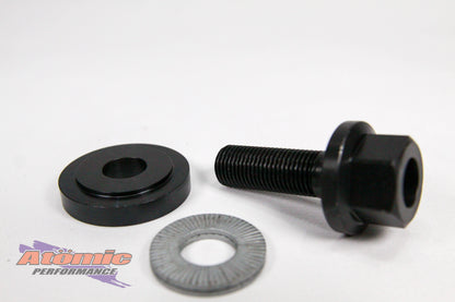 Atomic Harmonic Balancer Bolt Kit – Ford Barra 4.0L DOHC | High-Tensile + Nord-Lock Washer