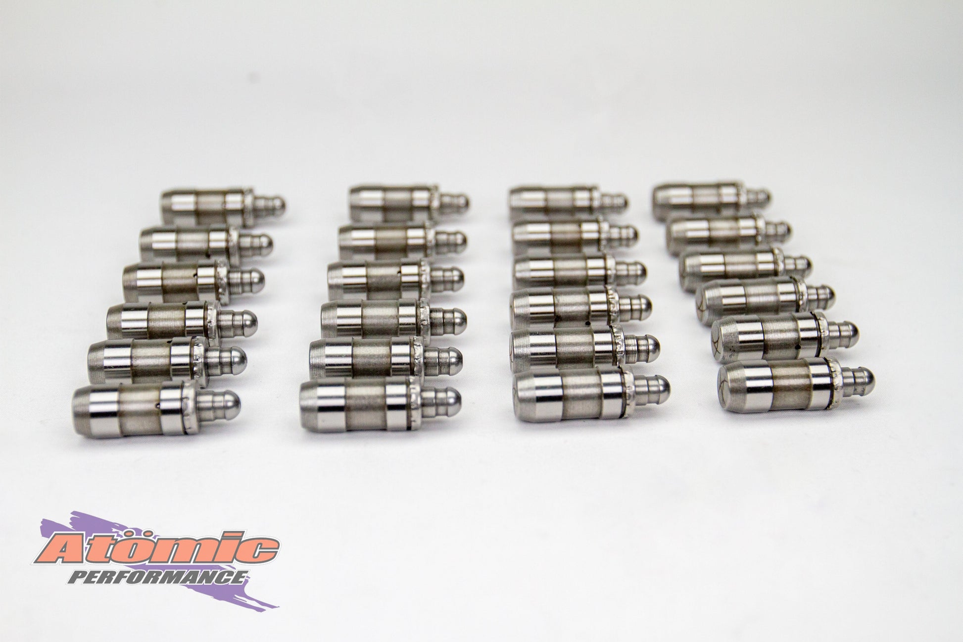 Atomic High Rev Hydraulic Lifters – Ford Barra DOHC | ‘Anti Pump-Up’