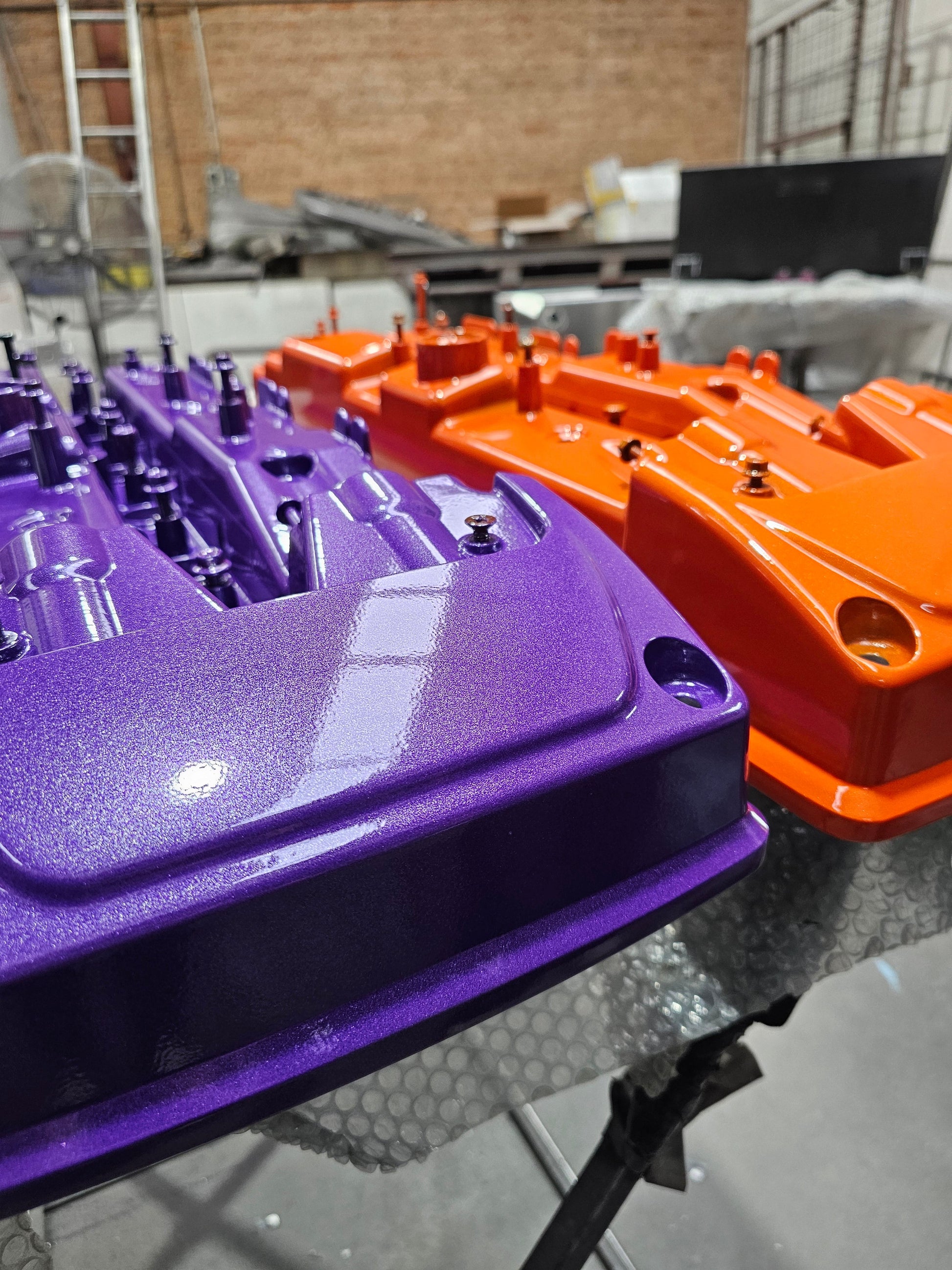 Atomic Powder Coated Rocker Cover – Ford Barra DOHC 6-Cyl