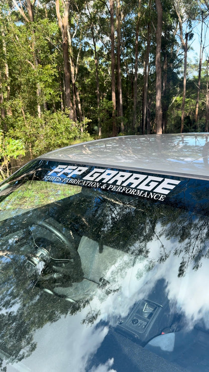FFP Windscreen Banner