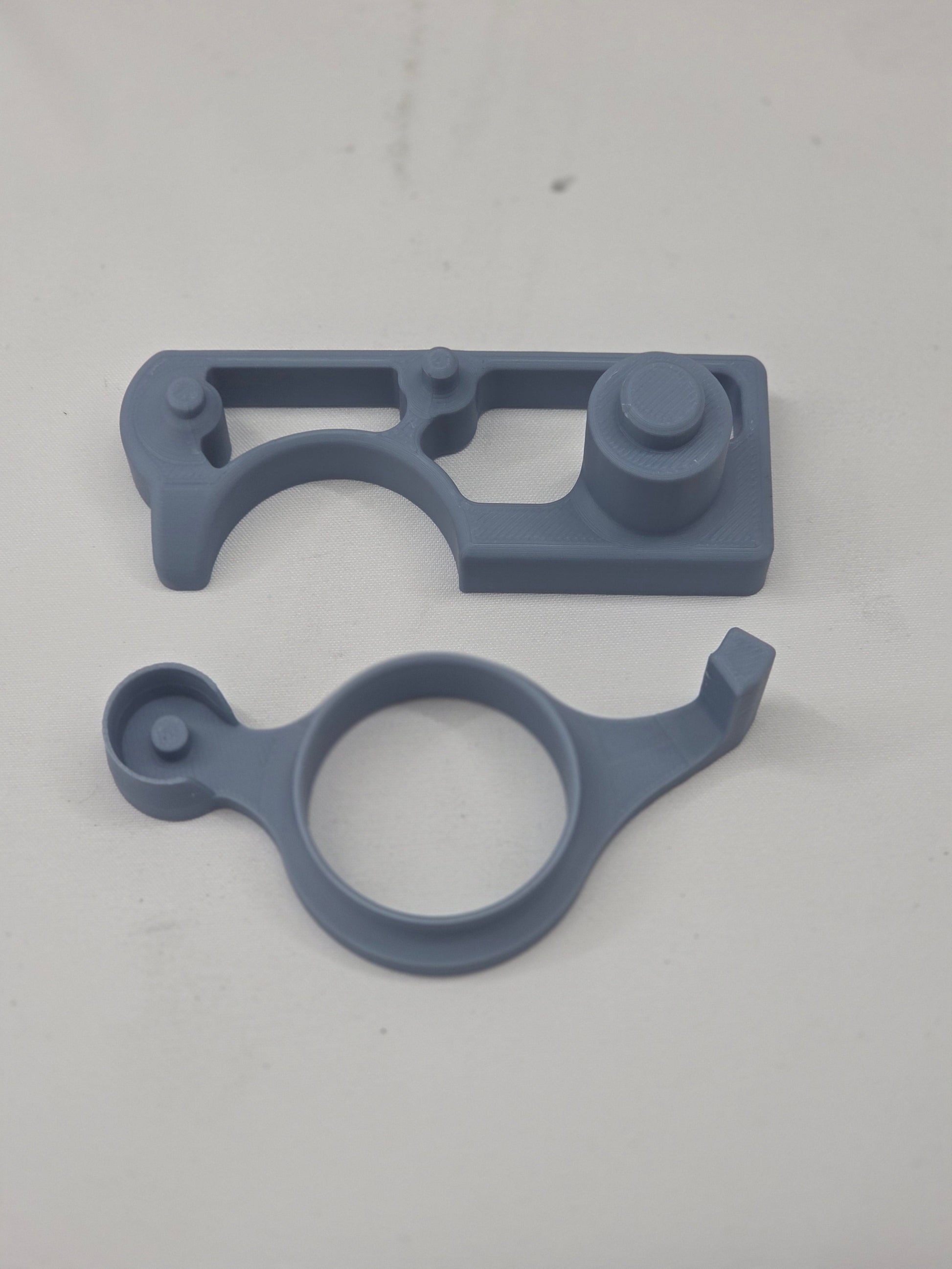 close up comparison of 3d printed ba/bf and fg weld on fitting jigs